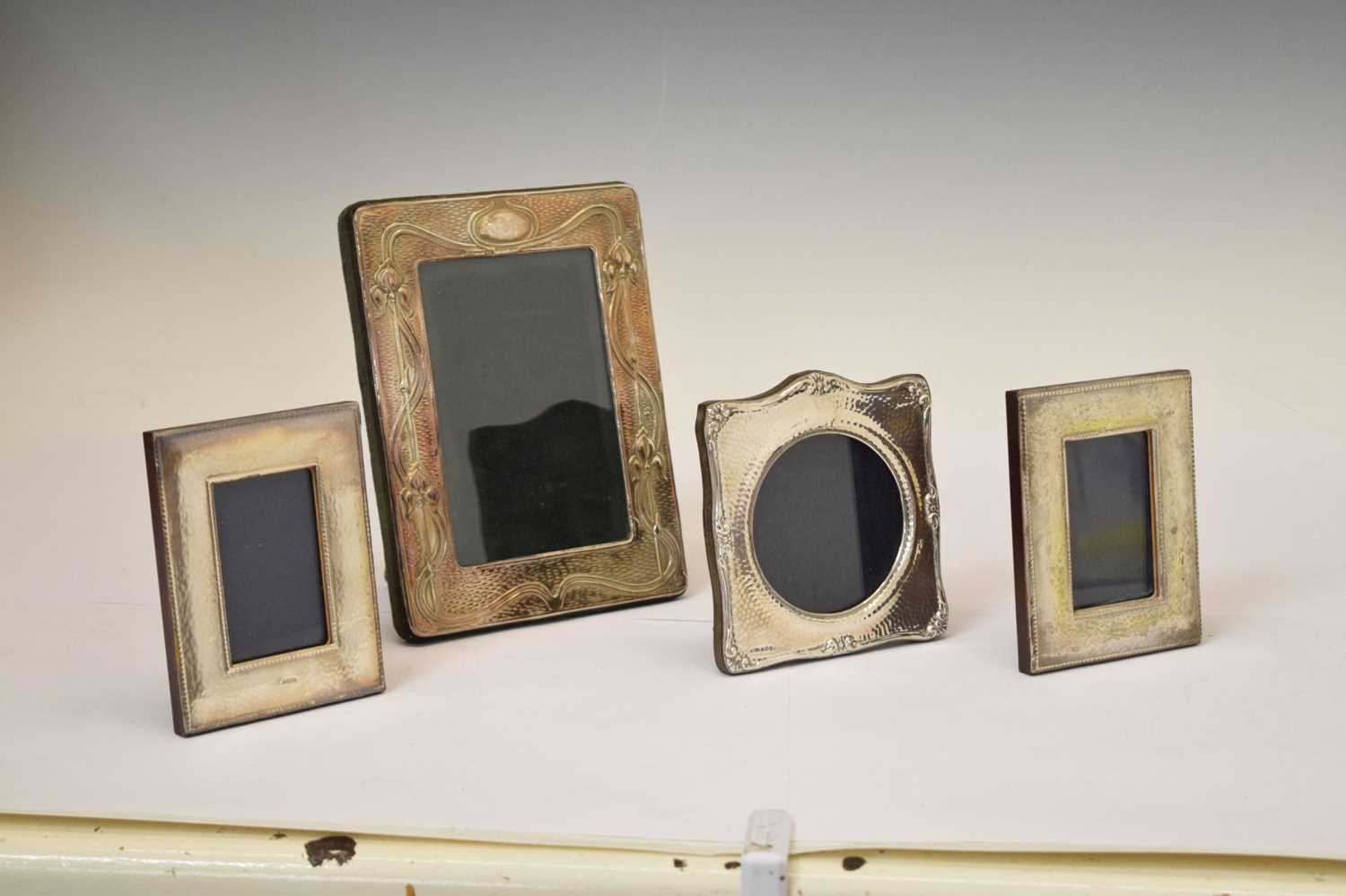 Four silver mounted easel photograph frames - Image 2 of 11