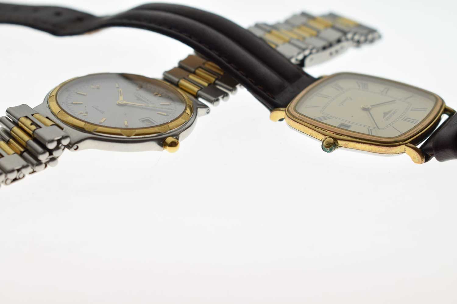 Longines - Two gentleman's quartz watches - Image 4 of 8