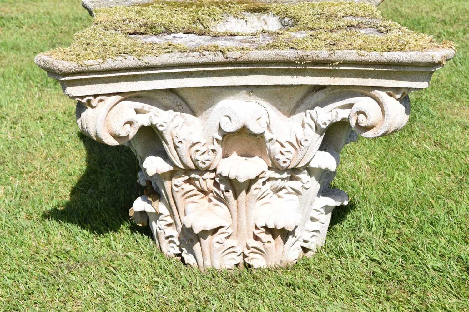 Garden reconstituted stone capital - Image 4 of 5