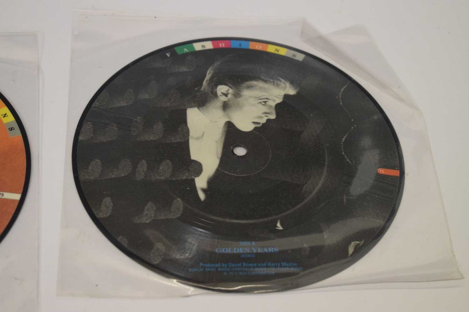 Group of five David Bowie 'Fashions' double-sided picture discs - Image 10 of 12