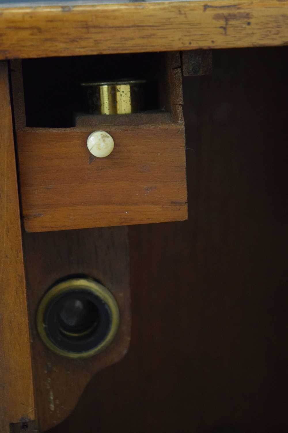 Victorian lacquered brass microscope, Long of London - Image 12 of 14