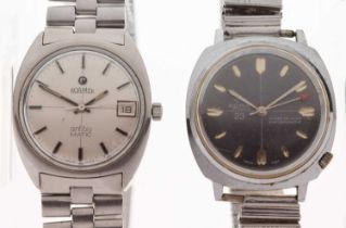 Two Vintage wristwatches - Roamer & Roma