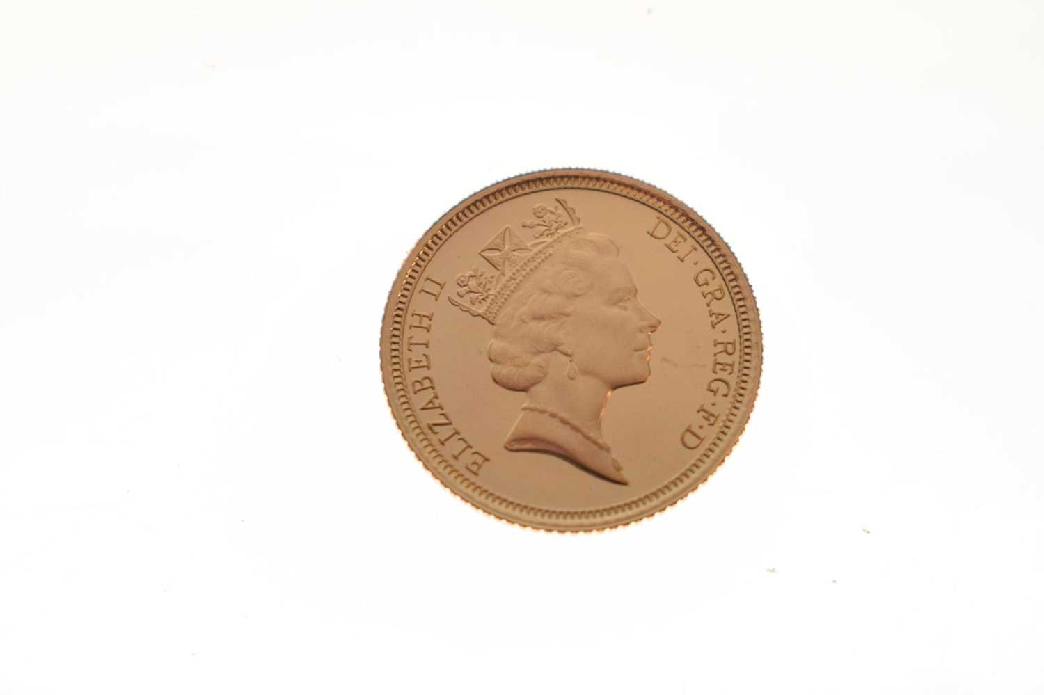 Royal Mint - Elizabeth II proof gold half sovereign, 1993 - Image 3 of 5