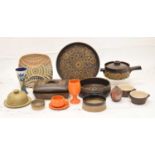 Assorted Denby Arabesque stoneware crockery