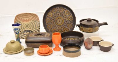 Assorted Denby Arabesque stoneware crockery
