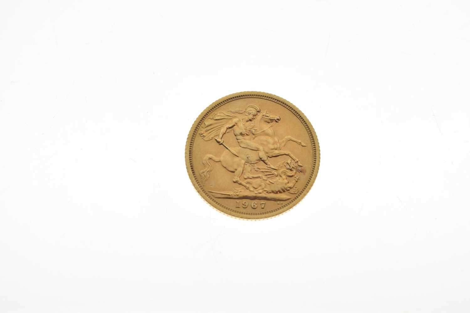 Elizabeth II gold sovereign, 1967 - Image 3 of 4