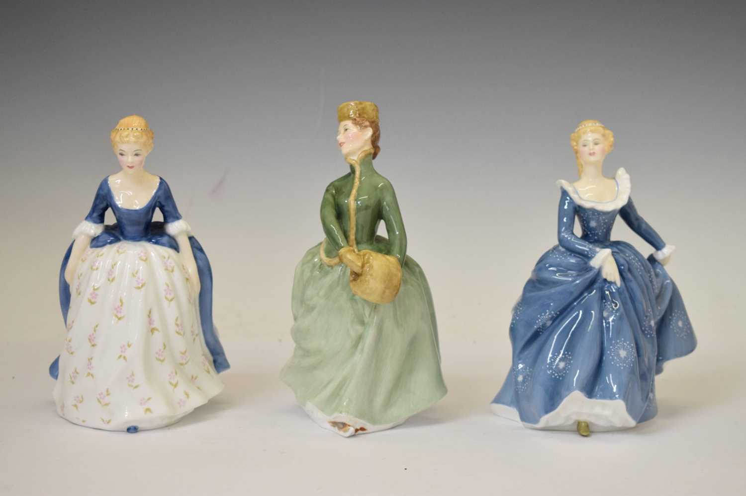 Royal Doulton - Six 'crinoline' figures - Image 7 of 11