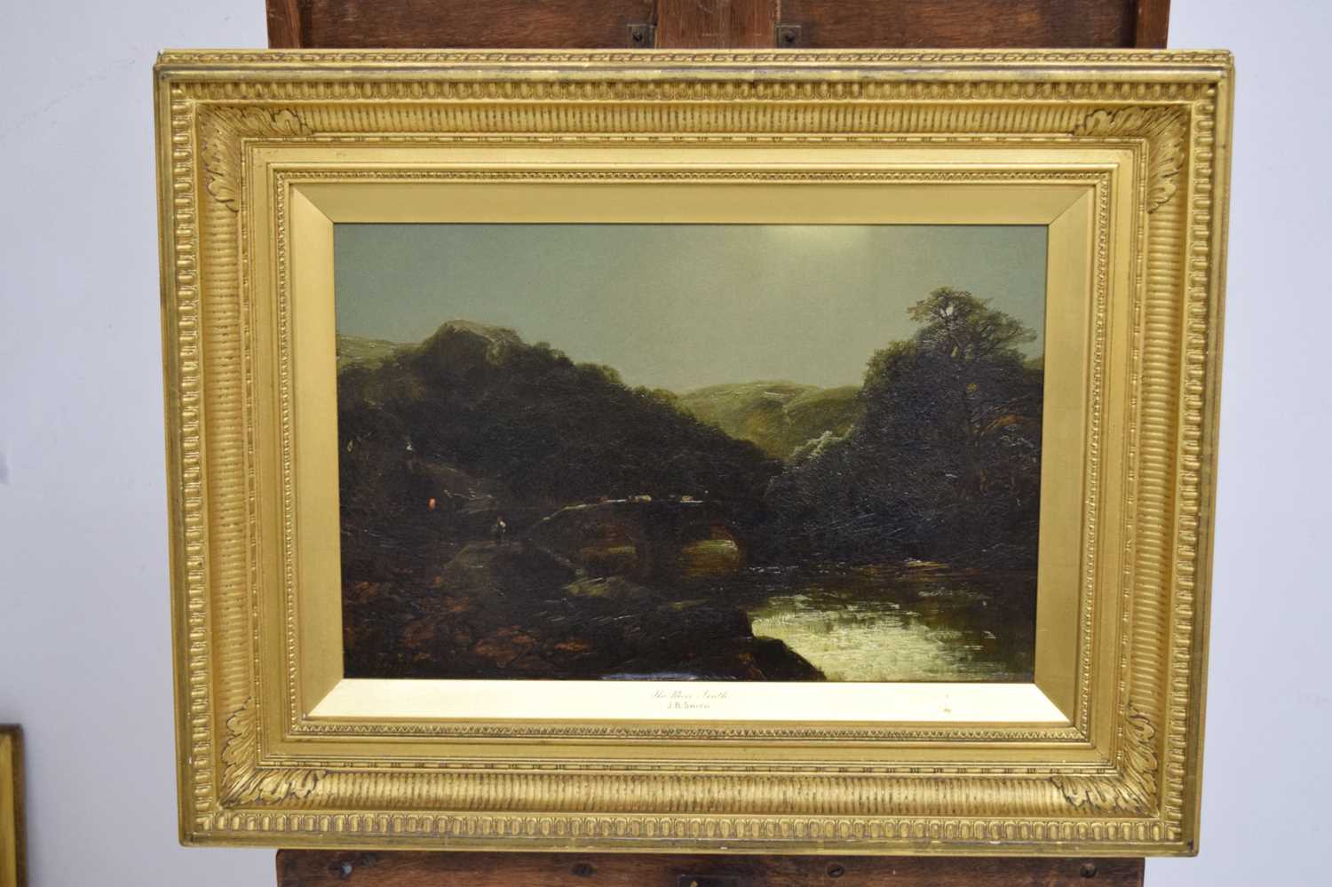 John Brandon Smith, (1848-1884) - Oil on board - The River Neath - Image 10 of 12