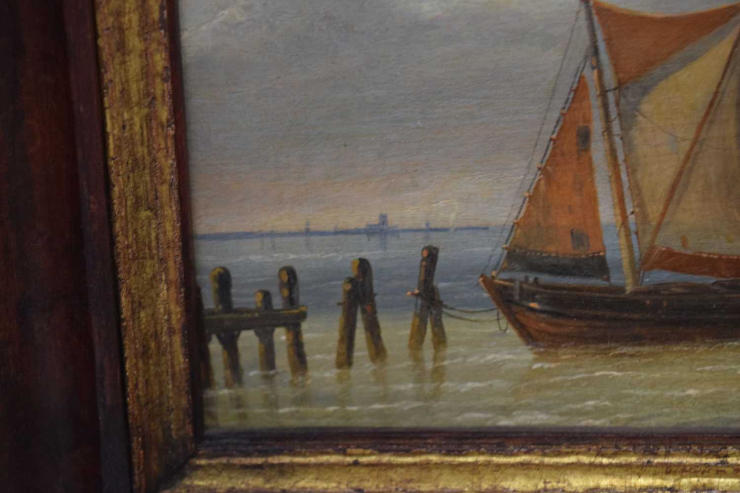 Pair of 19th century style maritime studies - Image 10 of 13