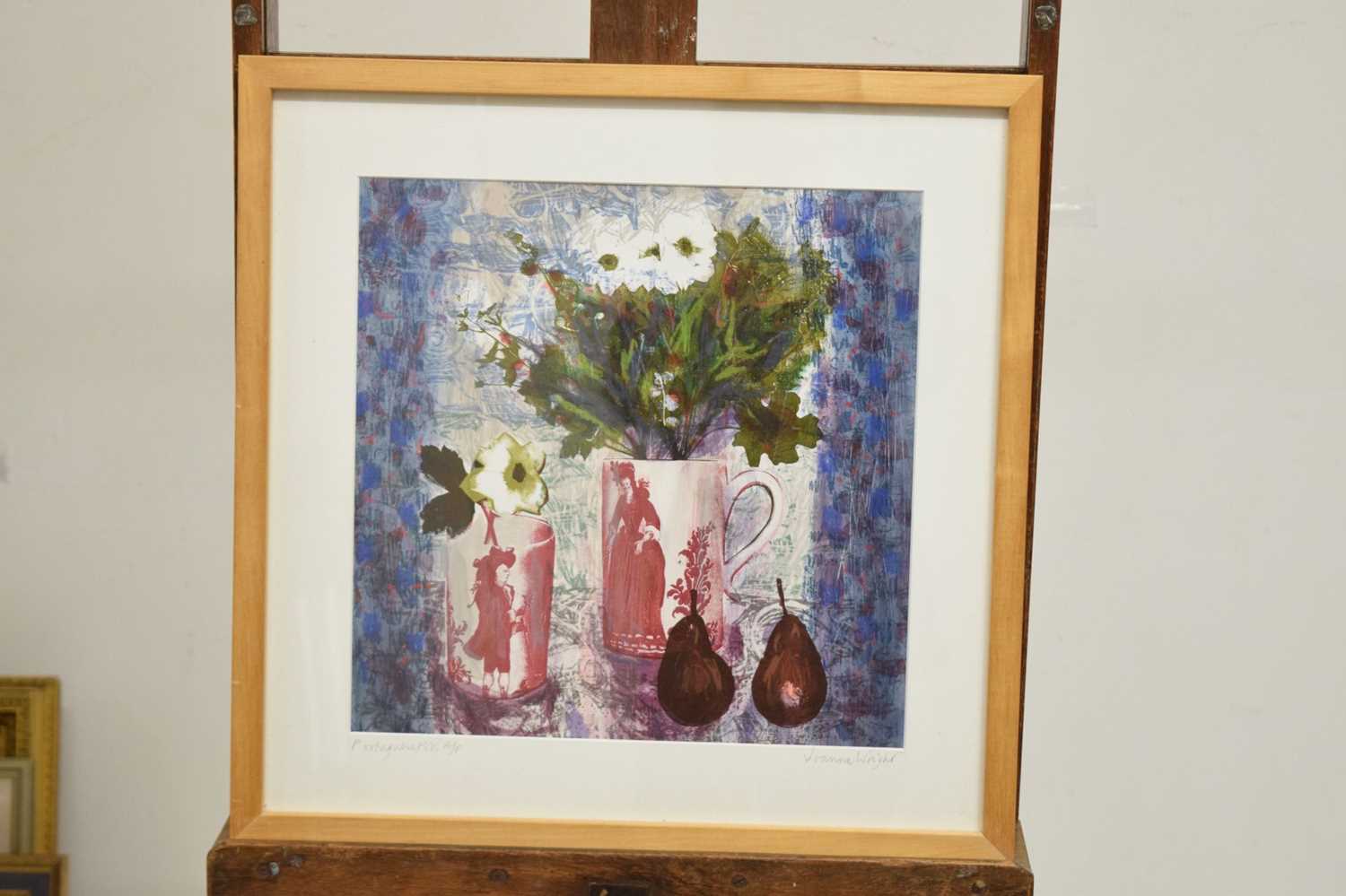 Joanna Wright (British 20th century) - Signed artist proof - 'Portuguese Pots' - Image 8 of 9