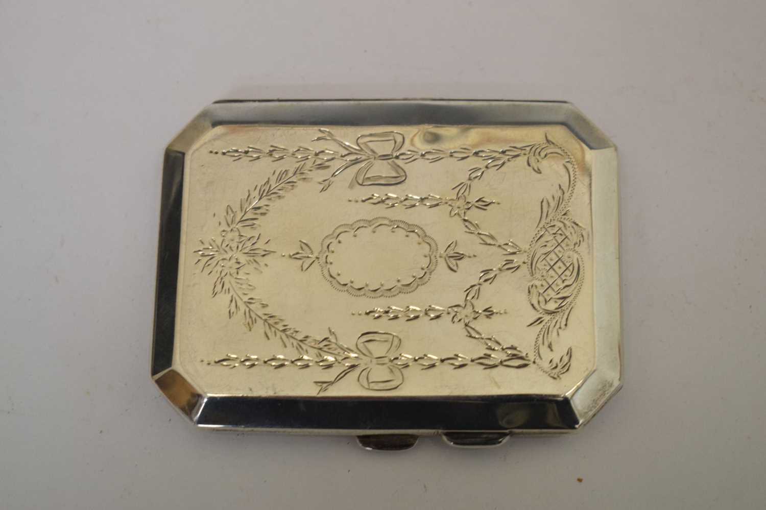 Four silver cigarette cases - Image 11 of 17
