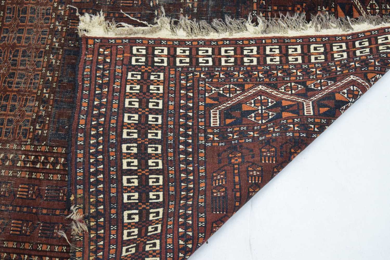 Two Eastern Ensi rugs - Image 8 of 18