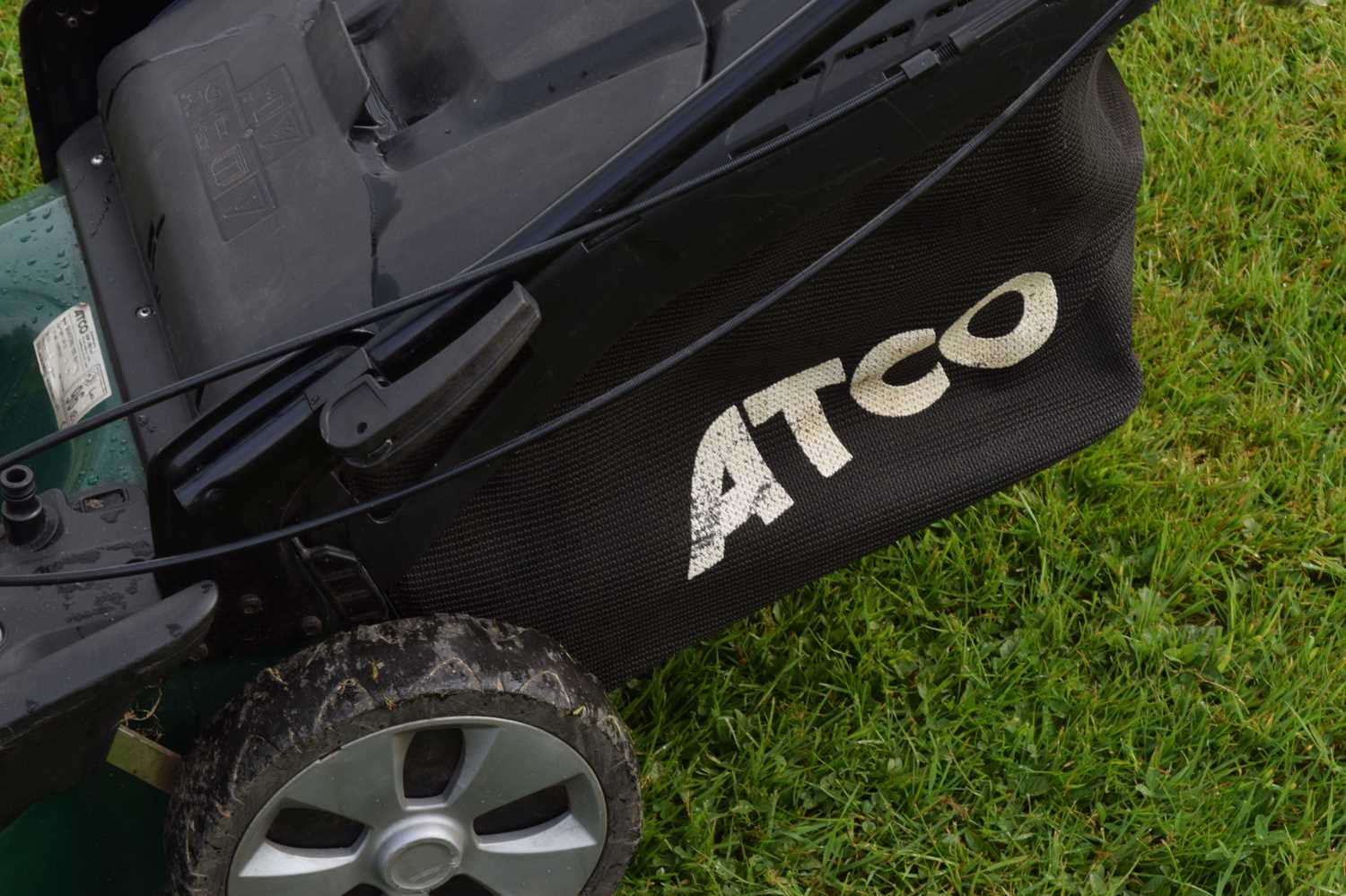 Atco Quattro 195 petrol lawn mower - Image 3 of 7