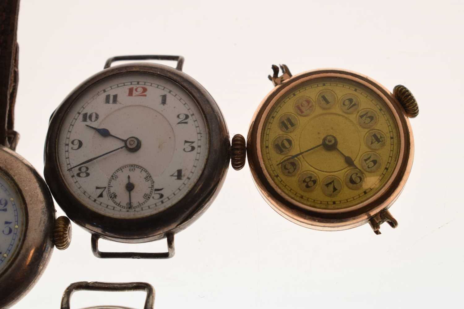 First World War Trench watch and other watches - Image 2 of 10