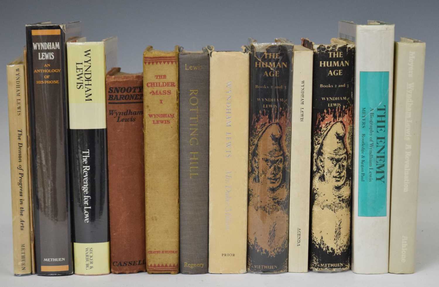 Wyndham Lewis - Quantity of first and early editions