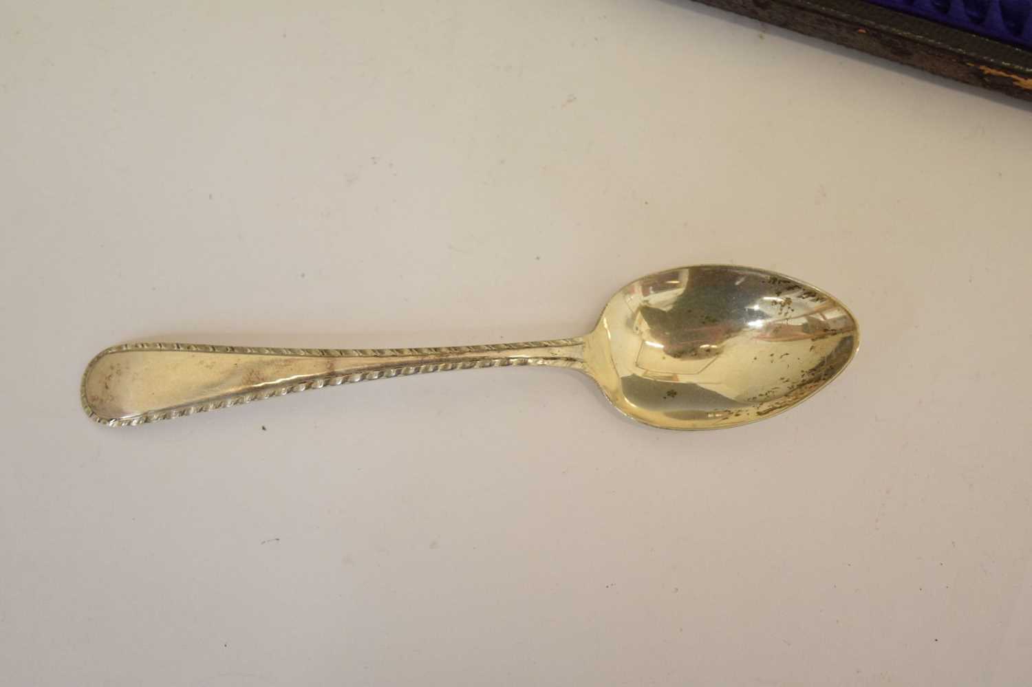 Three cased silver teaspoon sets - Bild 9 aus 14