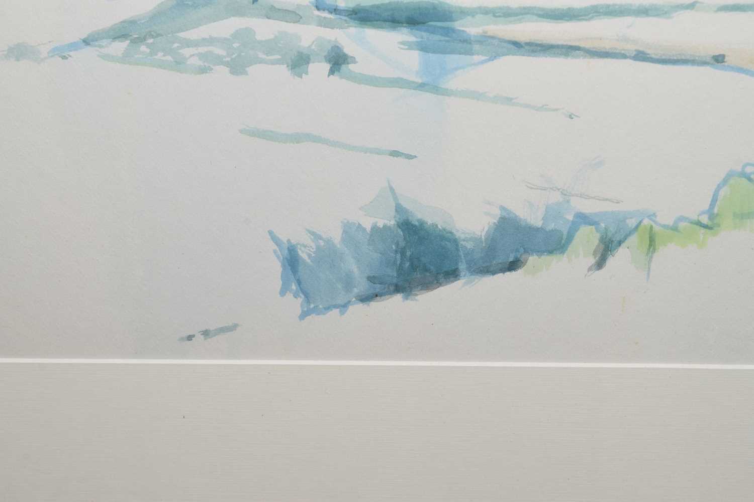 Anthony Harris (20th century) - Watercolour - 'Asolo III', 1969 - Image 4 of 9