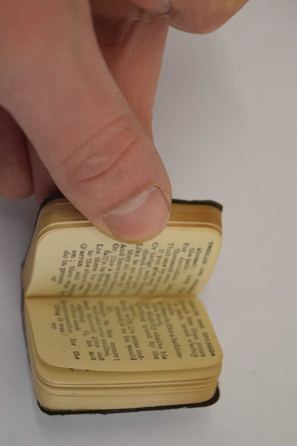 Works of William Shakespeare forty miniature volumes with miniature bookcase, circa 1930 - Image 7 of 7