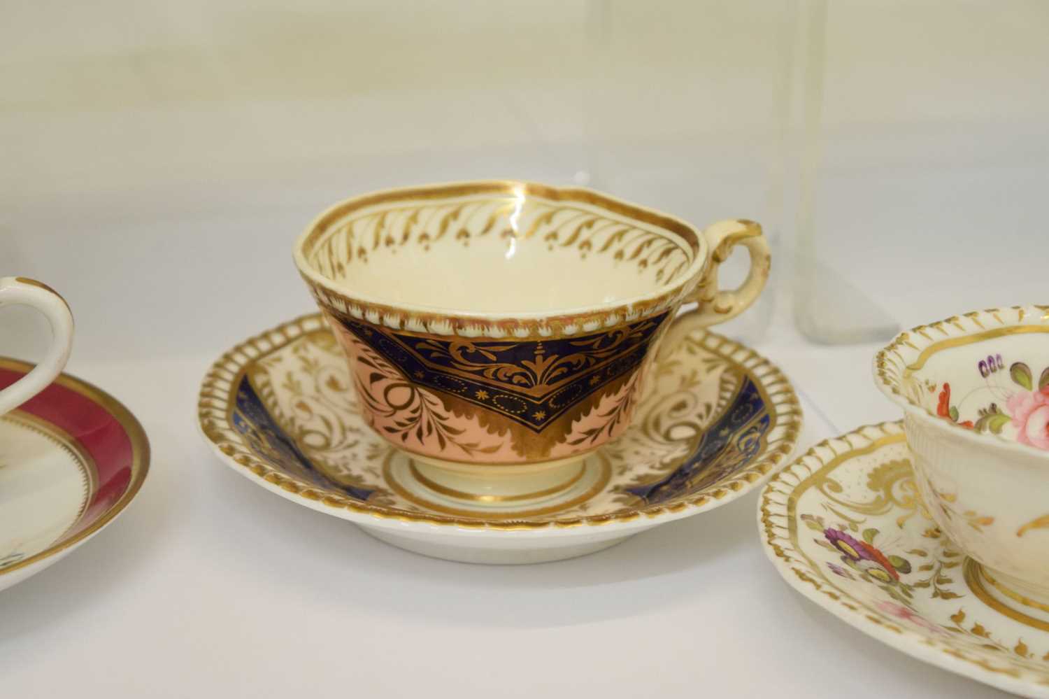 Eight various 19th century cups and saucers - Image 4 of 14