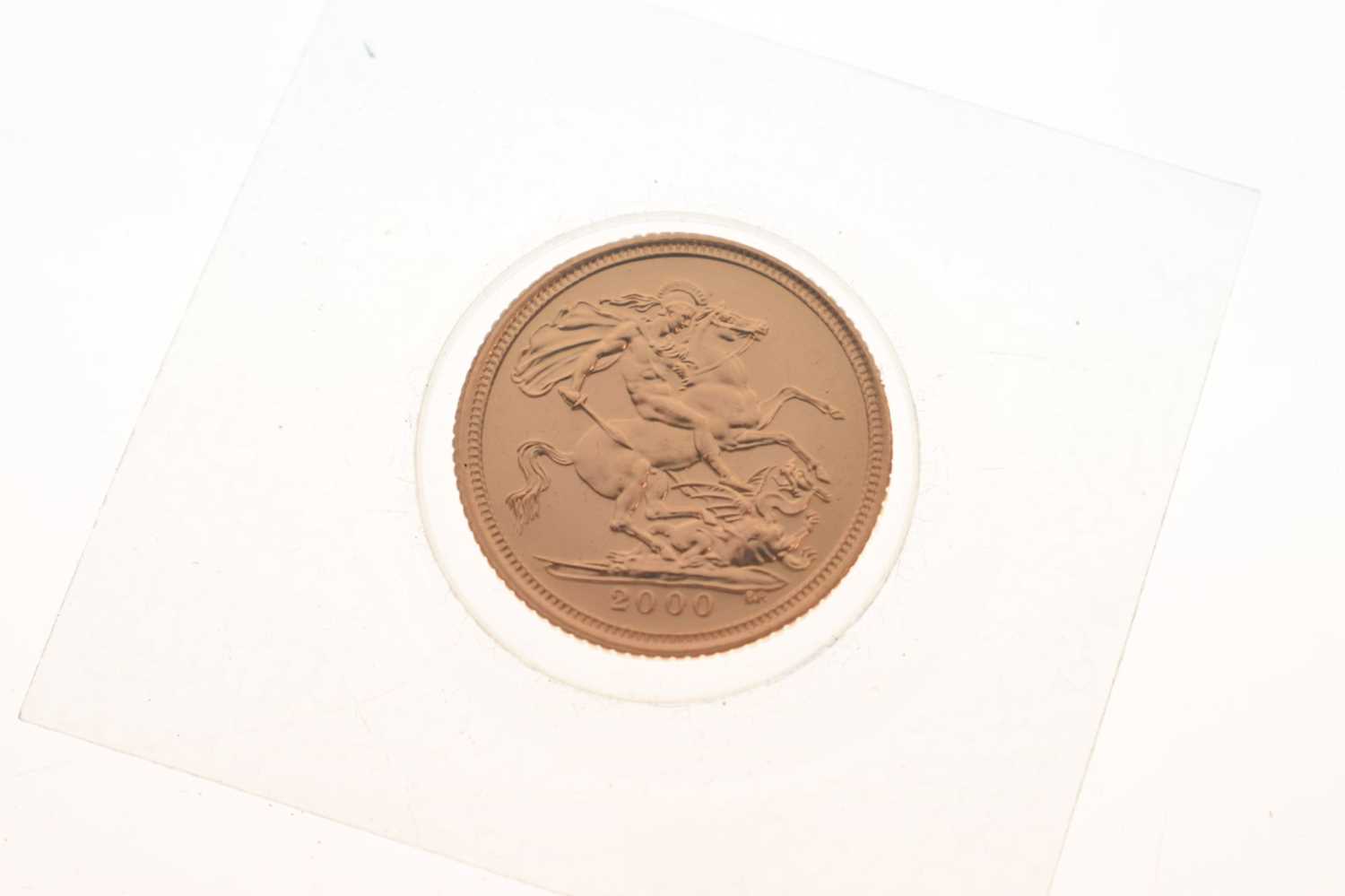 Royal Mint - Elizabeth II proof gold half sovereign, 2000 - Image 4 of 4