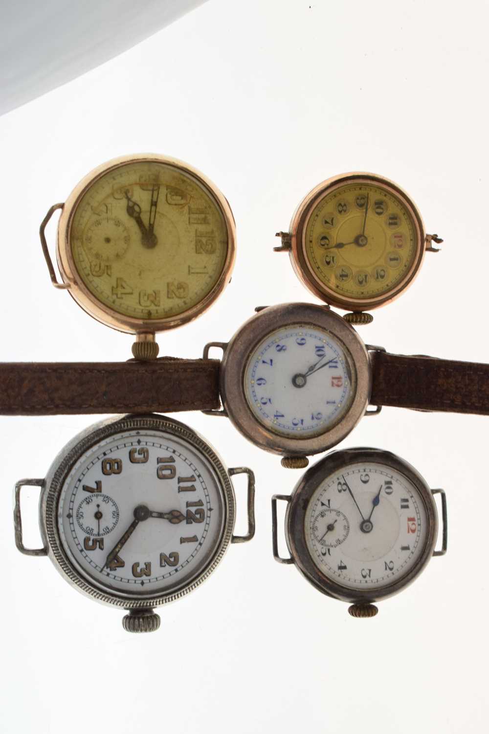 First World War Trench watch and other watches - Image 10 of 10