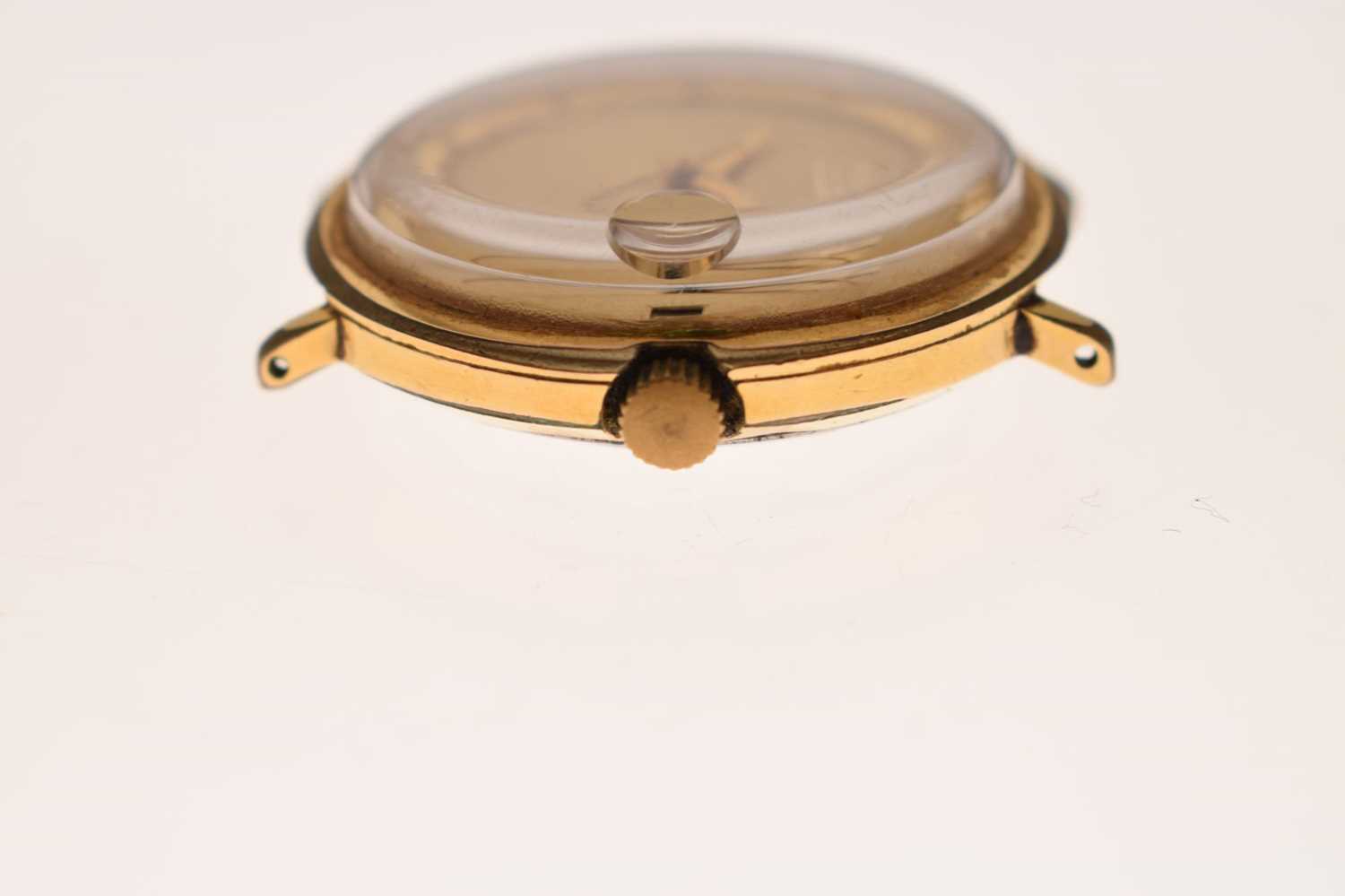 Vulcain Centenary - Gentleman's vintage gold plated watch head - Image 3 of 9
