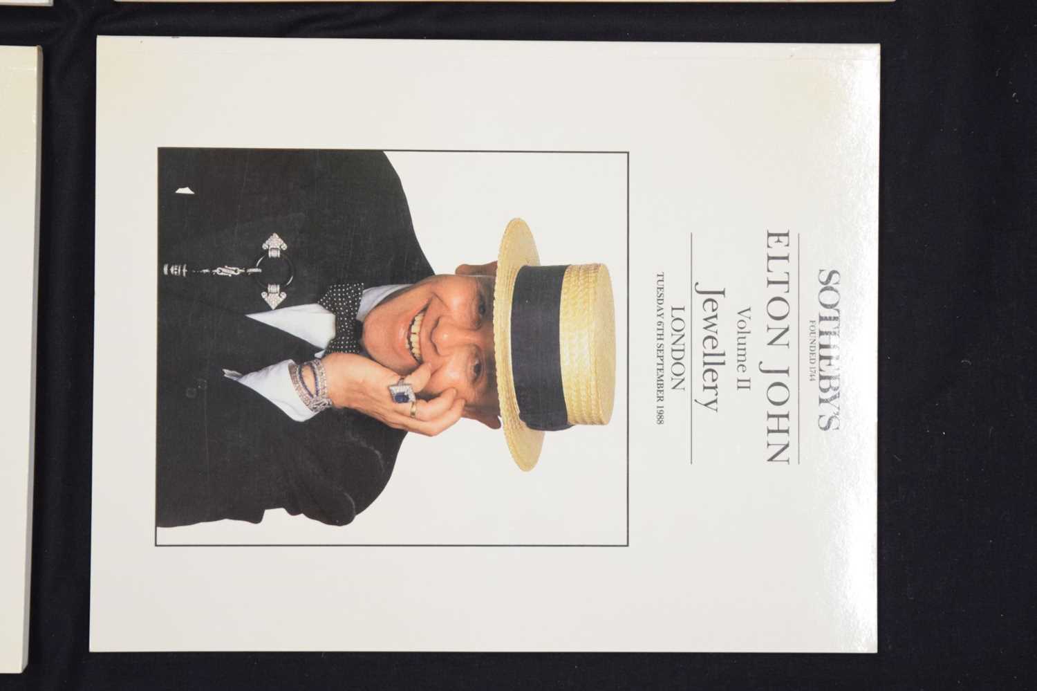 Sotheby's Elton John auction catalogue set from 6th-9th September 1988 - Image 7 of 9