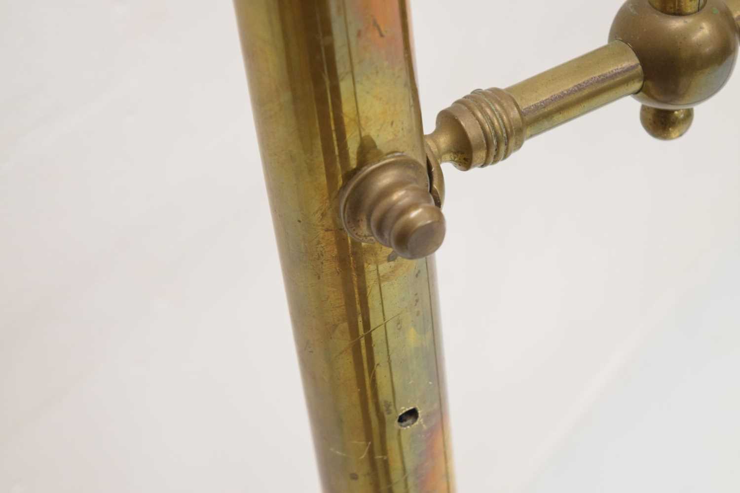 Late Victorian brass King-size bed - Image 13 of 17