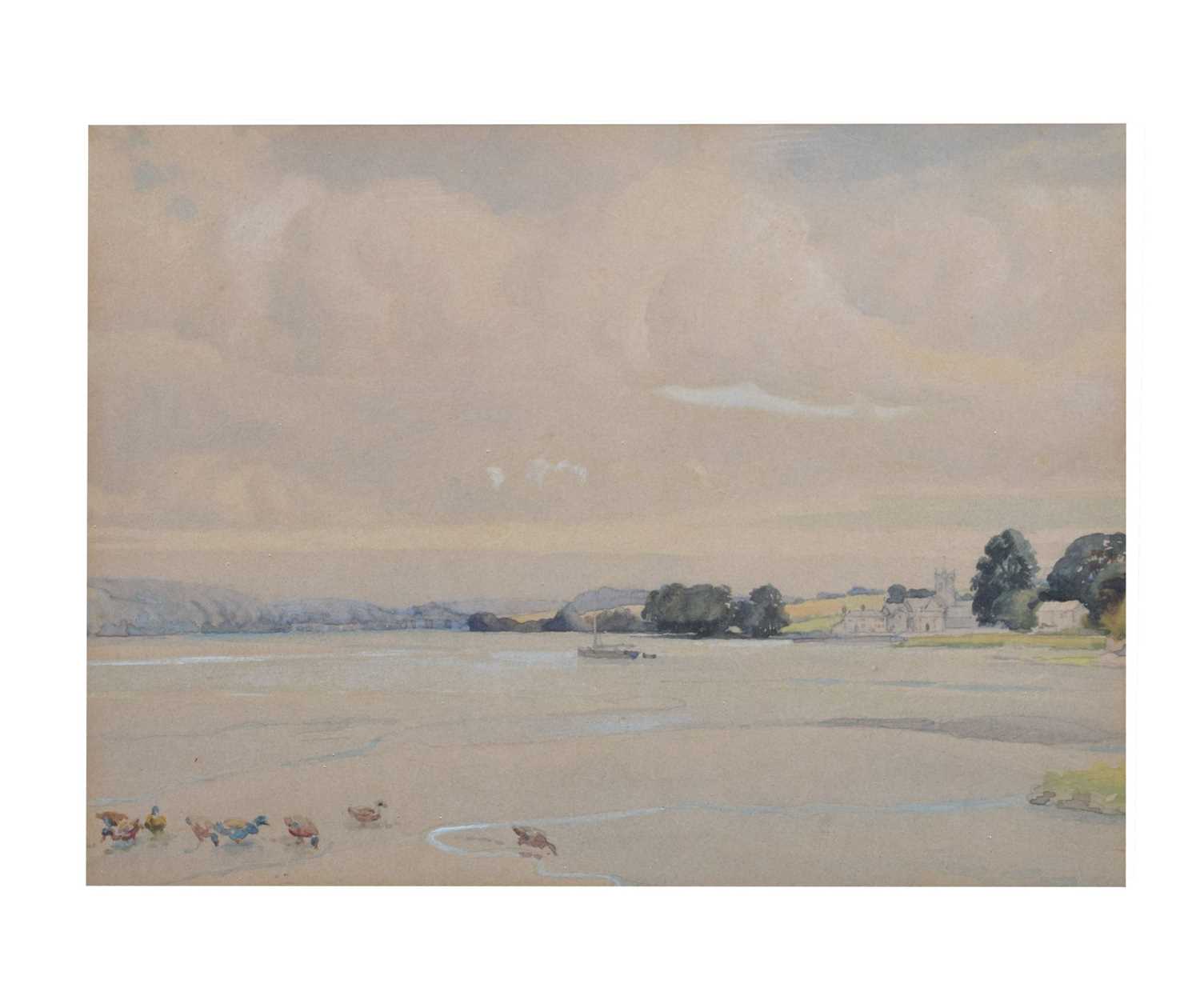 Attributed to Ernest George Webb (1861-1951) - Watercolour - 'Berre Ferrars