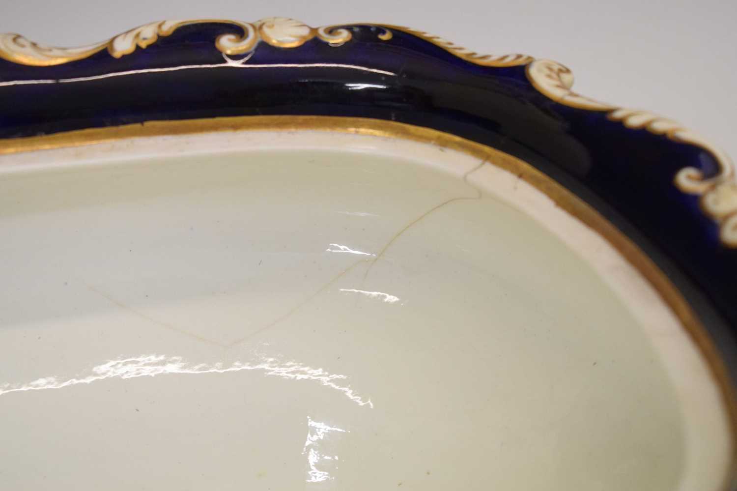 Armorial tureen and Derby monogrammed dish - Image 7 of 13