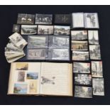 Collection of early 20th century postcards, mainly European topographical