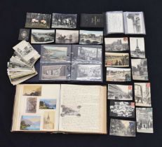 Collection of early 20th century postcards, mainly European topographical