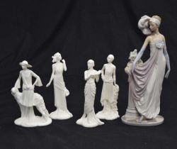 Lladro - Porcelain figure - 'Socialite of the 20s/David Charleston'
