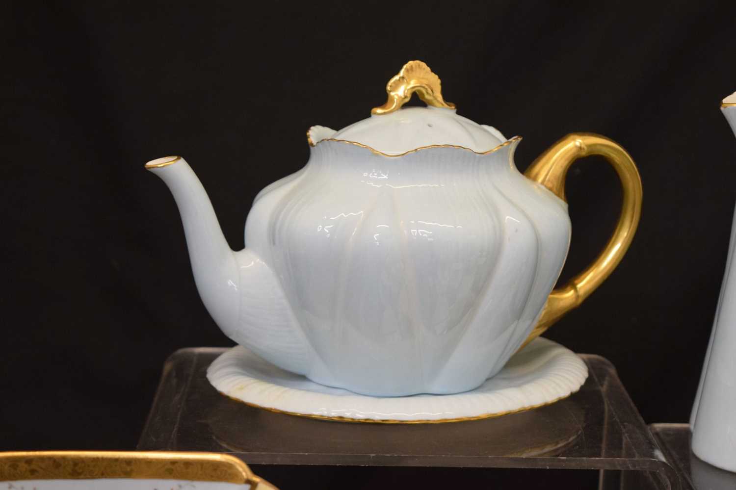 Shelley 'Queen Anne' Pattern (11539/10) six person tea set - Image 9 of 16