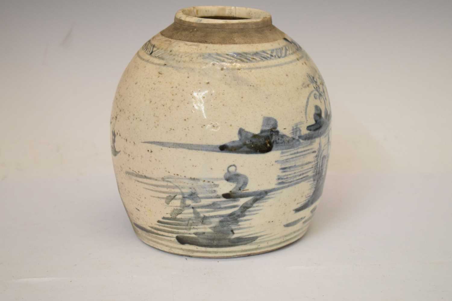 Chinese blue and white ginger jar - Image 4 of 9