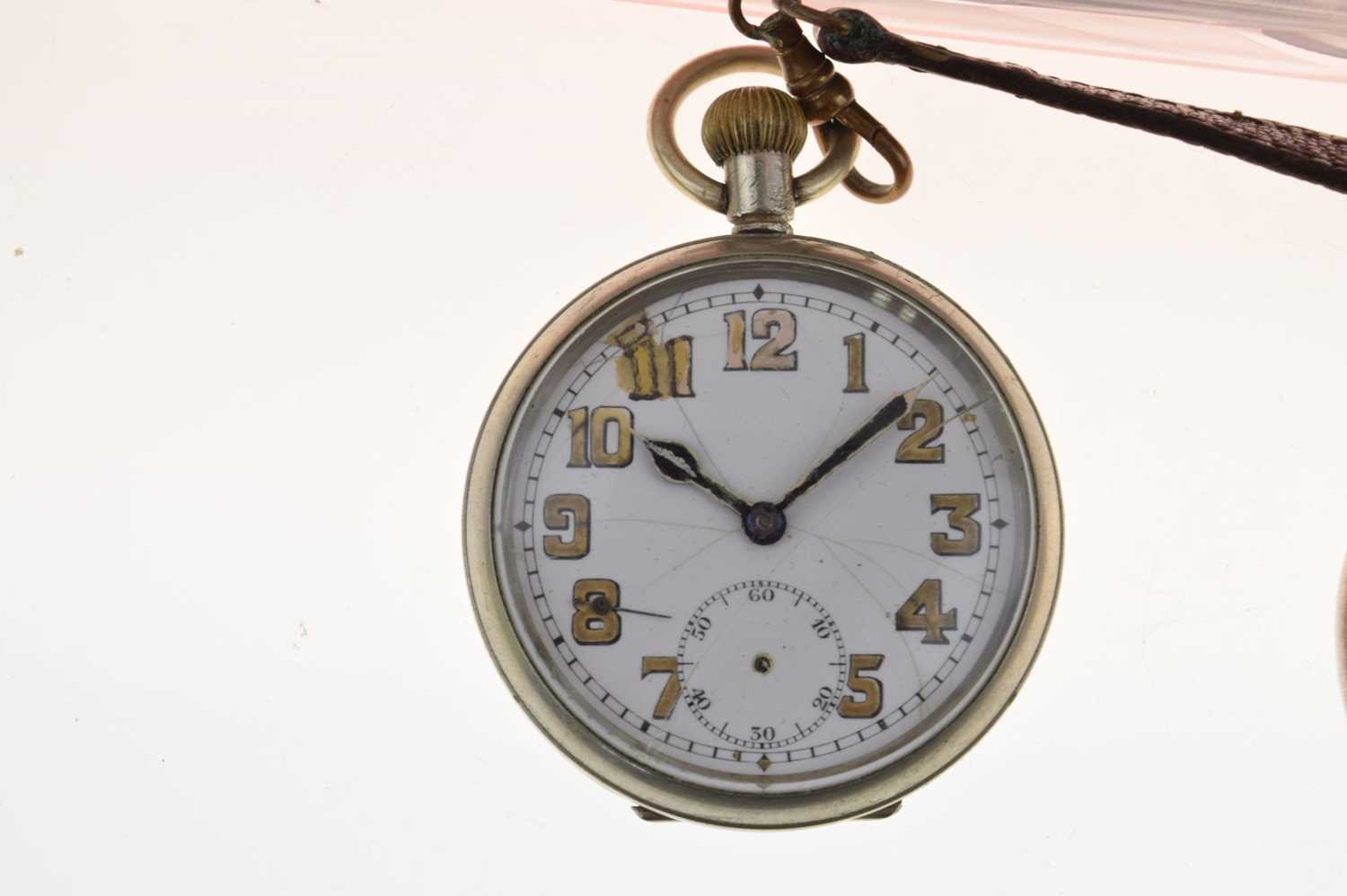 Late Victorian silver cased open face pocket watch, Barclay & Brooklyn - Image 3 of 12