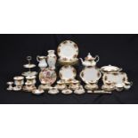Collection of Royal Albert Old Country dinner and teawares