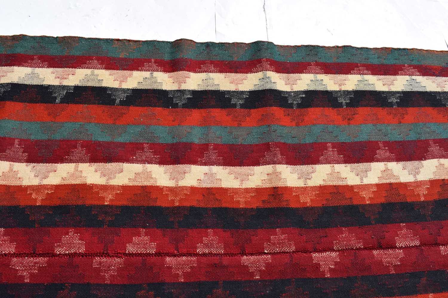 South West Persian Jalim Kilim - Image 6 of 9