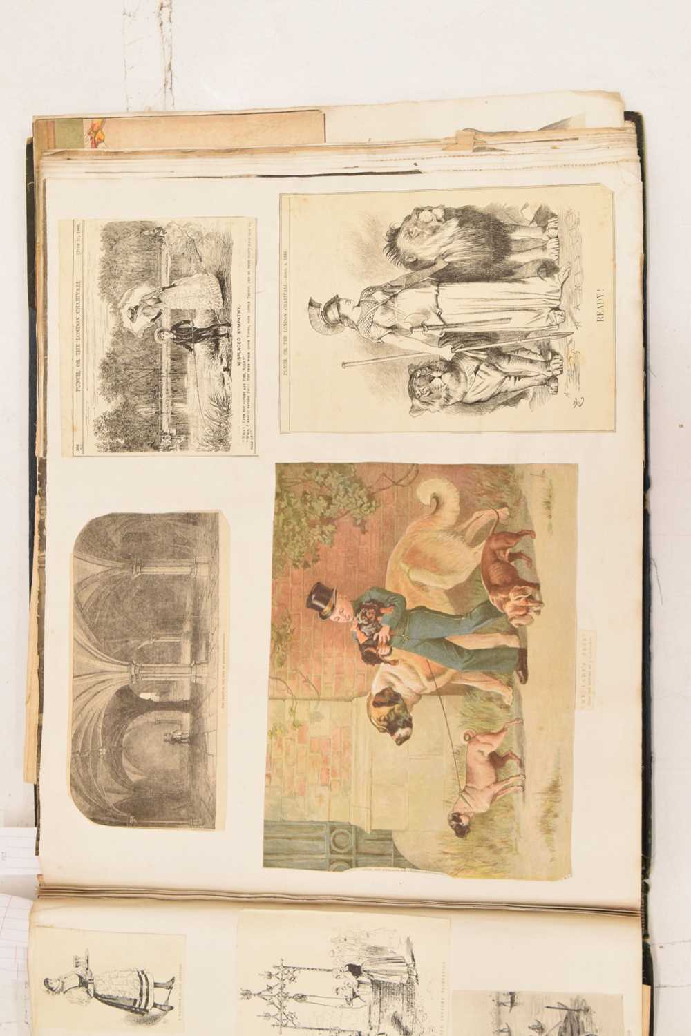 Victorian folio-size scrap book - Image 4 of 7