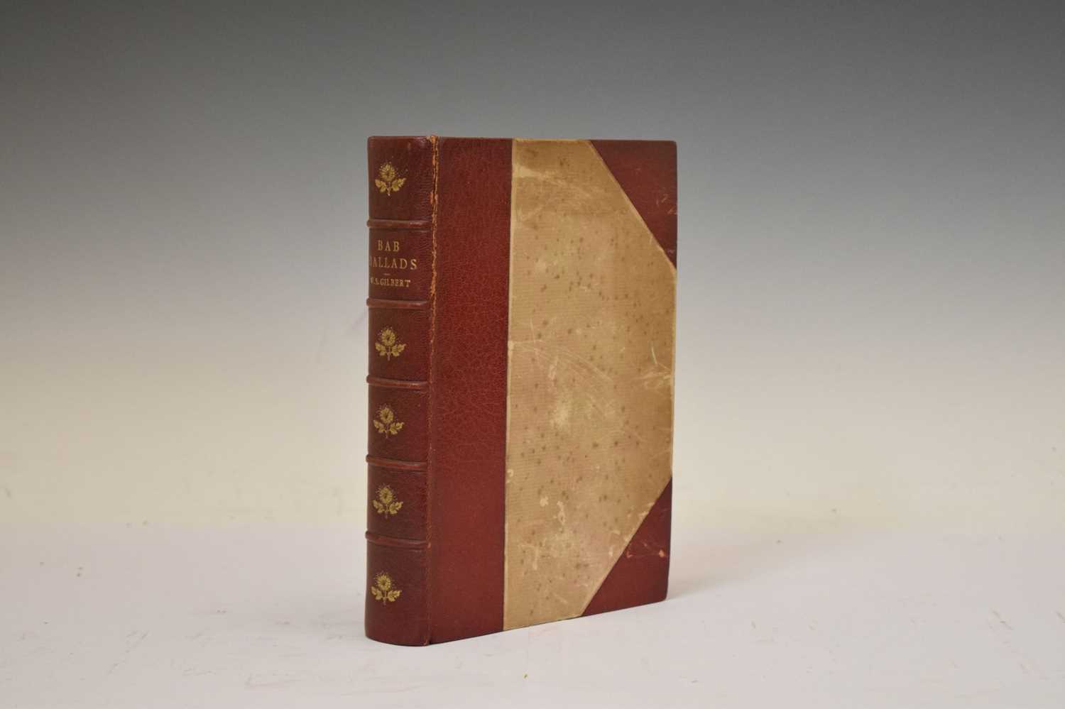 Gilbert, W. S. - 'The Bab Ballads' - Fourth edition 1899, signed leather binding - Image 2 of 10