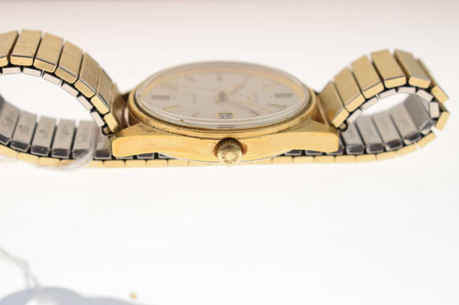 Longines - Gentleman's gold plated automatic bracelet watch - Image 4 of 8