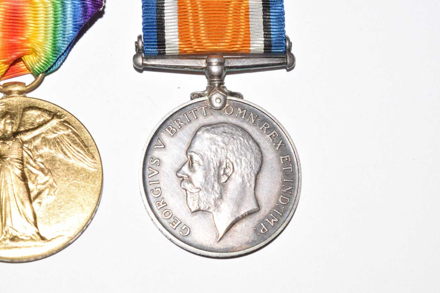 British First World War medal pair - Bild 3 aus 6