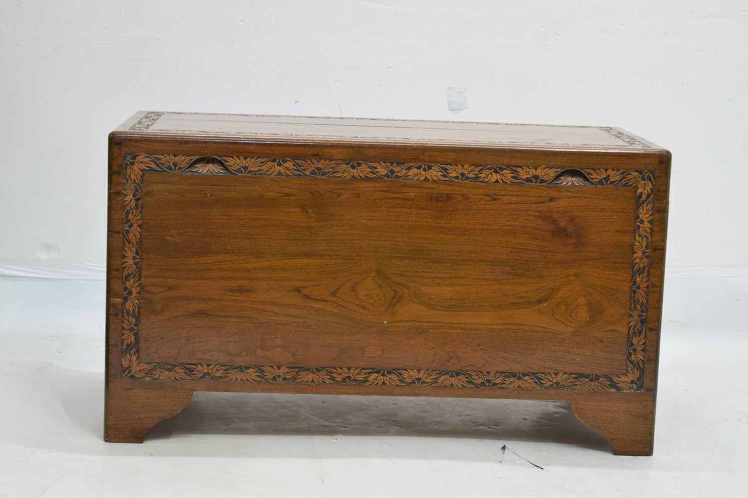 20th century Chinese camphor wood trunk - Image 2 of 10