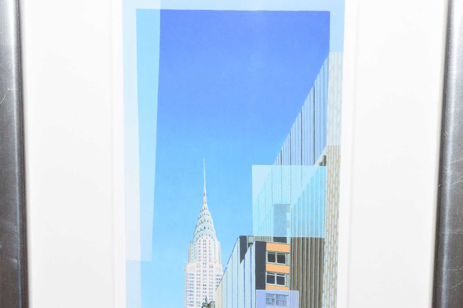 Les Matthews (b.1946) - Pair of signed limited edition prints - New York street scenes - Image 4 of 8