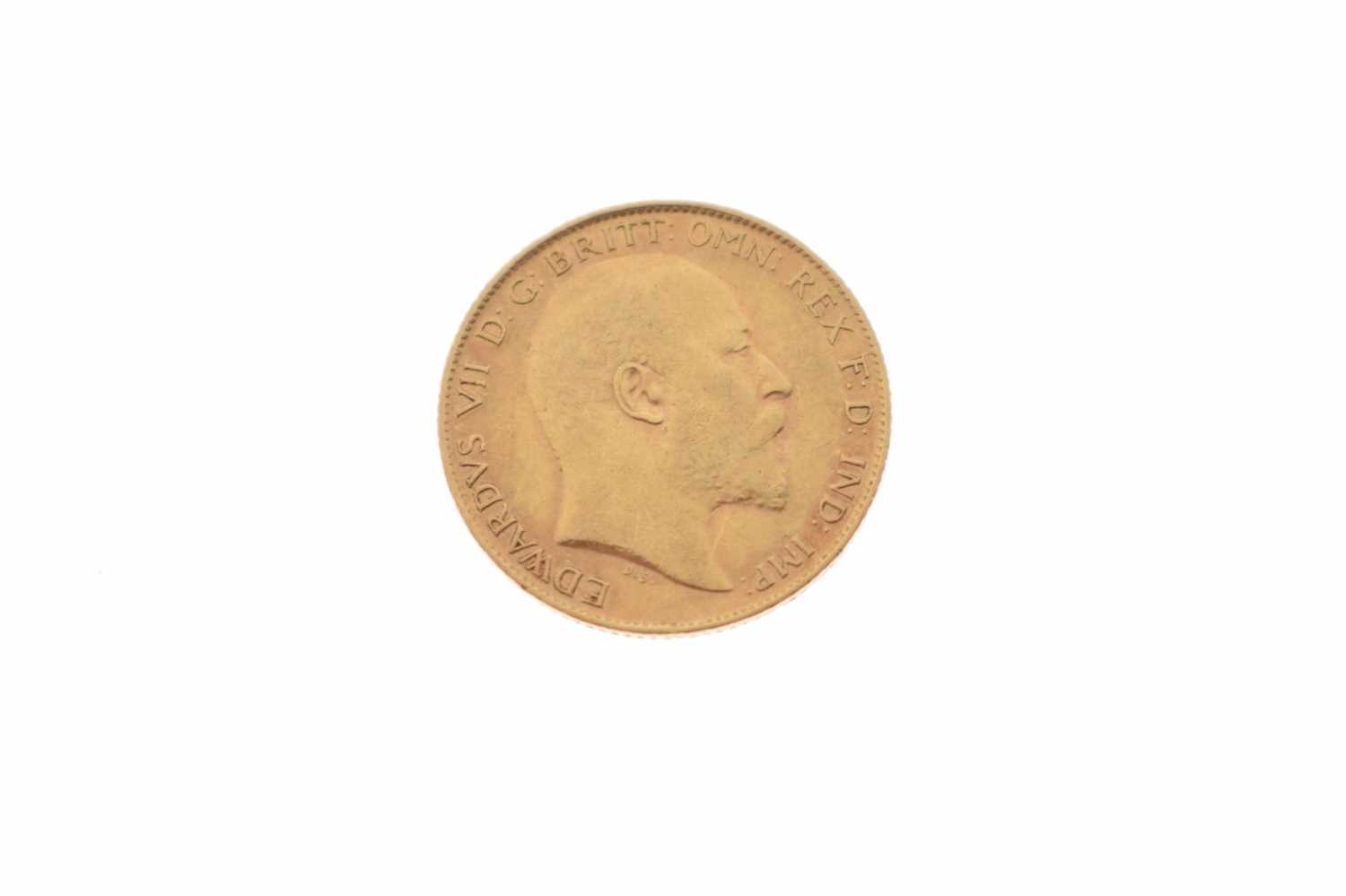 Edward VII gold half sovereign, 1910 - Image 2 of 4