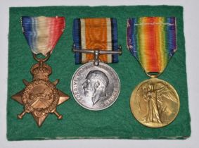 British First World War medal trio