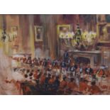 Lincoln Rowe (20th century) - Oil on canvas - Mess Dinner