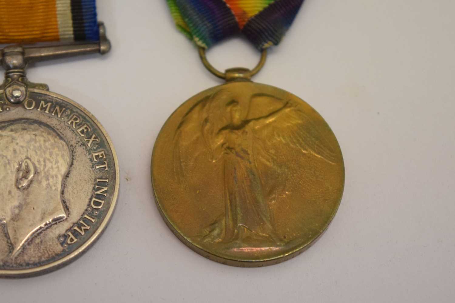 British First World War medal pair - Bild 4 aus 6