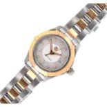 Tag Heuer - Lady's Aquaracer two-tone stainless steel bracelet watch