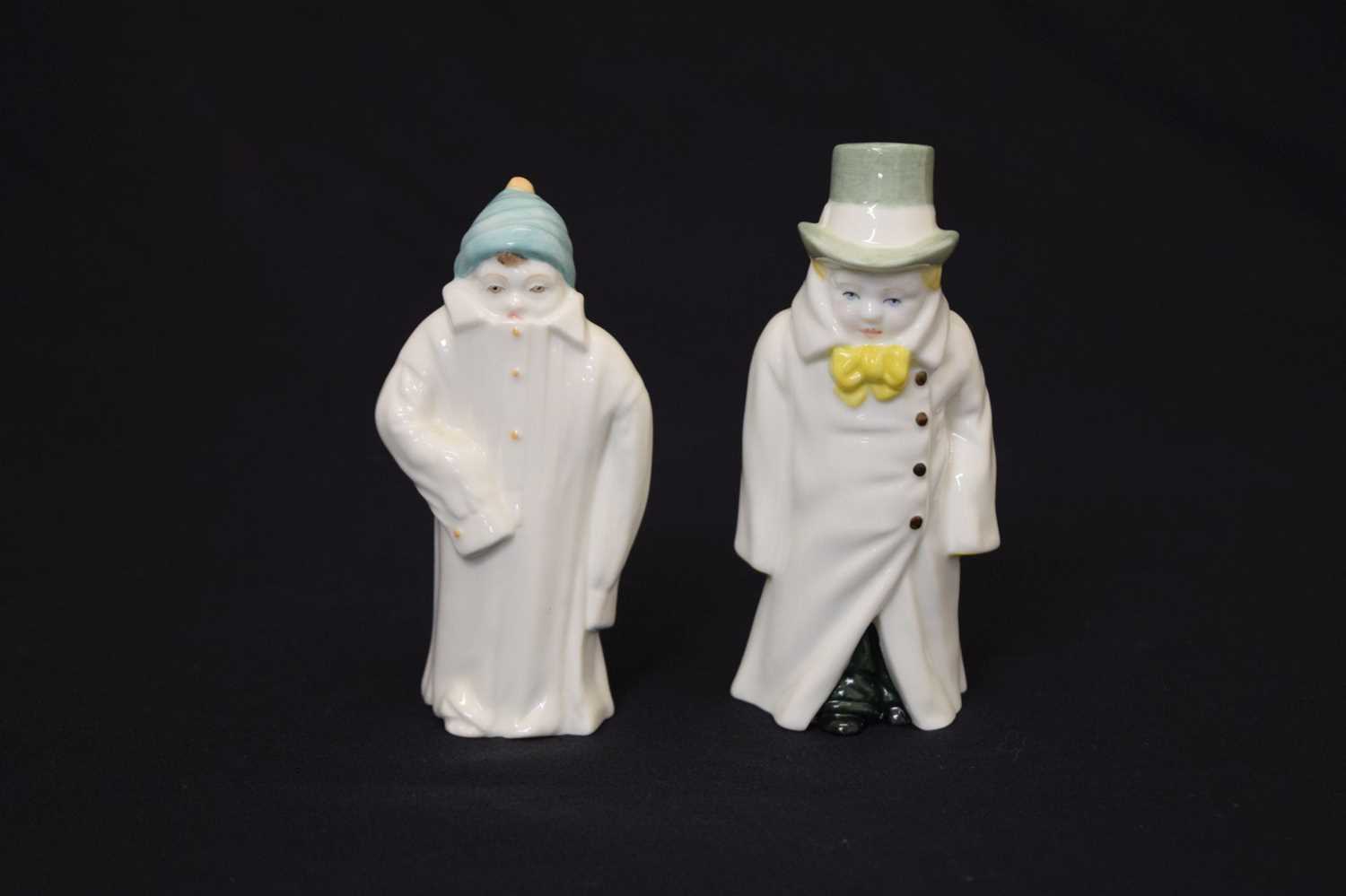 Royal Worcester - Two porcelain candle snuffers - Image 2 of 10
